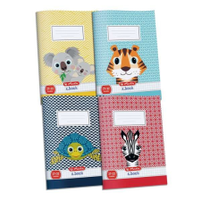 Herlitz Cute Animals A5 27-32 kockás füzet füzet