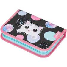 Herlitz Cute Cat 31 részes 2-klapnis töltött tolltartó tolltartó