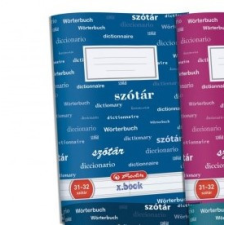 Herlitz Design Blue szótárfüzet, A4 - Herlitz füzet