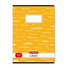 Herlitz Design szótárfüzet, A4, Sárga- Herlitz füzet