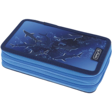 Herlitz Doppel Etui 23 teilig Deep Sea (50043385) tolltartó