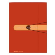Herlitz Easy Orga A4 PP narancssárga gumis mappa (HERLITZ_11282555) mappa