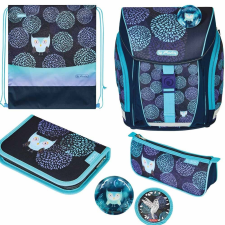 Herlitz FiloLight Plus iskolatáska szett, Flower Owl/Baglyos iskolatáska