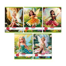 Herlitz Flower Fairy A5 14-32 1. osztályos vonalas füzet (HERLITZ_400200789) füzet