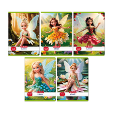 Herlitz Flower Fairy A5 21-32 vonalas füzet (400200781) füzet