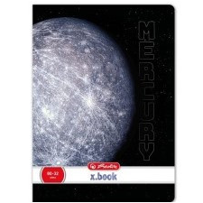 Herlitz Galaxy kockás füzet, A4, Merkúr füzet