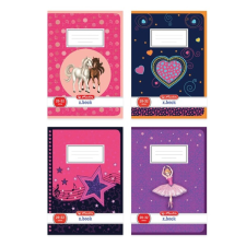 Herlitz Girls A5 21-32 vonalas füzet füzet