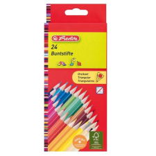 Herlitz Herlitz Trio lakkozott 24db-os vegyes színű színes ceruza színes ceruza