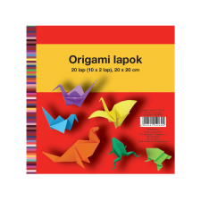 Herlitz Hungária Kft. Herlitz Origami lapok/20 ív  20x20 cm iskolai kiegészítő
