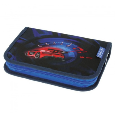 Herlitz kihajtható tolltartó, Autó/High Speed, 2 klapnis (31 részes töltött) tolltartó