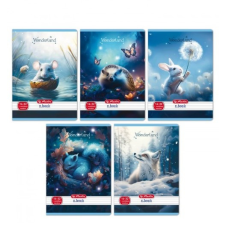 Herlitz kockás füzet, Wonderland (A5/27-32) füzet