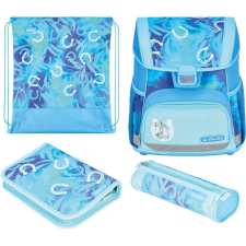 Herlitz Loop Plus Lucky Horse Iskola táska szett - Kék mintás (50049028) iskolatáska