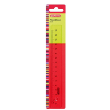 Herlitz műanyag 16 cm-es vonalzó 08700601 vonalzó