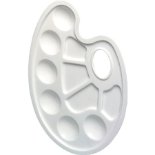 Herlitz műanyag, fehér ecset, festék