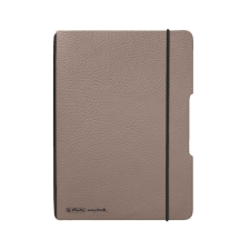 Herlitz Notizheft flex A6 40 Bl. Lederoptik FSC Mix taupe (50033799) füzet