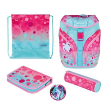 Herlitz SoftLight Plus iskolatáska SZETT - Pink Bubbles iskolatáska