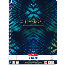 Herlitz Spiralblock A4 80 Bl. Lin.27 New Batik Fearless (50044160) füzet