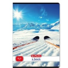 Herlitz Sport kockás füzet, A4, Sí füzet