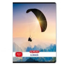 Herlitz Sport kockás füzet, A4, Siklórepülés füzet