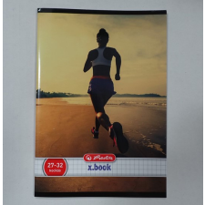 Herlitz Sport kockás füzet, Futó, A5/27-32 (1 db) füzet