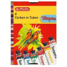 Herlitz Tempera tubusos / 6 szín- Herlitz tempera