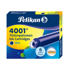 Herlitz Töltőtoll patron Herlitz Pelikán 6 db/csomag kék tollbetét