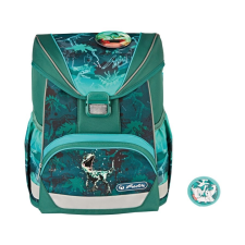 Herlitz UltraLight Iskolatáska, Green Rex iskolatáska