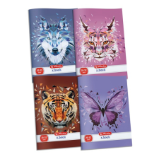 Herlitz Wild Animals A5 sima füzet füzet