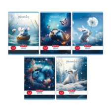 Herlitz Wonderland A5 21-32 vonalas füzet (HERLITZ_400200768) füzet