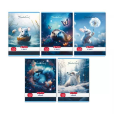 Herlitz Wonderland: A5-ös vonalas füzet, 1. osztályos, 14-32 - többféle füzet
