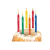 Herltiz : Gyertya / 10 db Happy Birthday - Egyéb