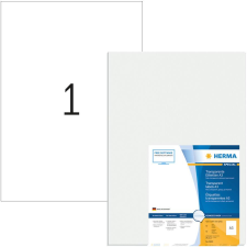 HERMA A3-Etiketten transp. 297x420 mm Folie glänzend 50 St. (8694) etikett