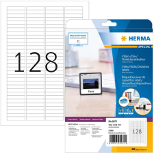 HERMA Dia-Etiketten A4 weiß 43,2x8,5 mm Papier matt 3200 St. (5071) etikett