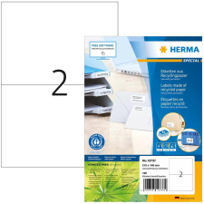 HERMA Etiketten A4 210x148     mm Rec.Blauer Engel  160 St. (10737) etikett