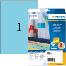 HERMA Etiketten A4 blau 210x297 mm Papier matt 20 St. (4423) etikett