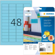 HERMA Etiketten A4 blau 45,7x21,2 mm Papier matt 960 St. (4368) etikett