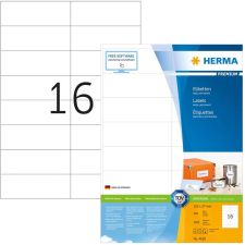 HERMA Etiketten Premium A4 weiß 105x37   mm Papier 3200 St. (4620) etikett