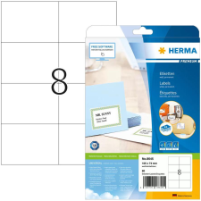 HERMA Etiketten Premium A4 weiß 105x74    mm Papier  80 St. (8645) etikett