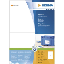 HERMA Etiketten Premium A4 weiß 210x148  mm Papier  200 St. (4282) etikett