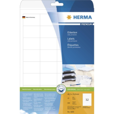 HERMA Etiketten Premium A4 weiß 48,3x33,8 mm Papier 800 St. (4200) etikett