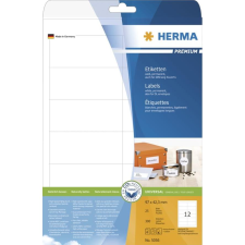 HERMA Etiketten Premium A4 weiß 97x42,3   mm Papier 300 St. (5056) etikett