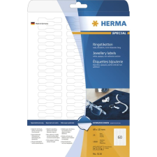 HERMA Ringetiketten A4 weiß 49x10 mm Papier opak 1500 St. (5116) etikett