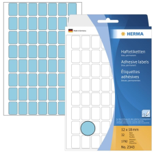 HERMA Vielzwecketiketten blau 12x18 mm Papier matt 1792 St. (2343) etikett