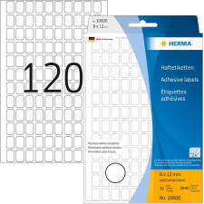 HERMA Vielzwecketiketten weiß  8x12 mm ablösbar 3840 St. (10600) etikett