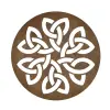  Hermia fa asztali alátét szett (6 darab) Walnut Lugh - Diófa