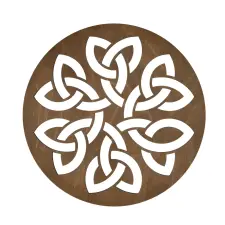  Hermia fa asztali alátét szett (6 darab) Walnut Lugh - Diófa konyhai eszköz