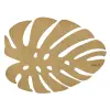  Hermia fa tányéralátét készlet (4 darabos) Honey Monstera - méz színű