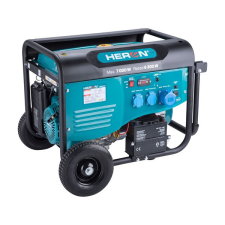Heron , benzinmotoros áramfejlesztő, max 6800 VA, 230V, önindítós (MDB-8896421) aggregátor