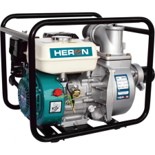 Heron benzinmotoros vízszivattyú, 6,5 LE, max.1100l/min, max. 28m emelőmagasság, 3"csőátmérő (EPH-80) - 8895102 szivattyú