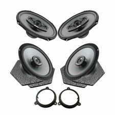  Hertz Uno autóhangszóró csomag dedikált Nissan Navara 2005-2015, RMS 85W elektromos alkatrész